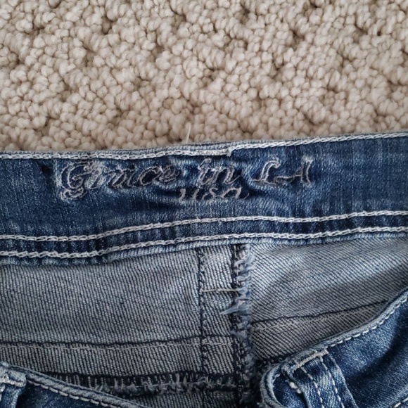 Grace in LA Women's boot cut Jeans - Picture 4 of 7